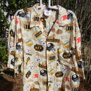 steelers hawaiian shirt